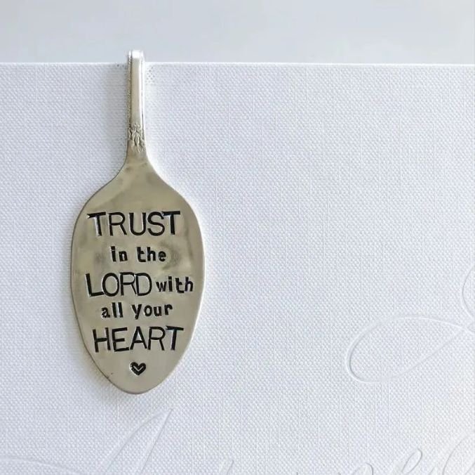 Simple Creative Funny Spoon Bookmark
