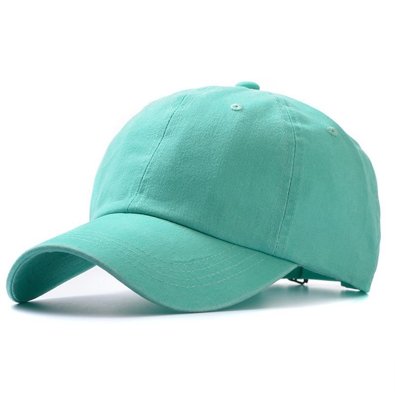 Custom Logo Unisex Solid Color Baseball Cap