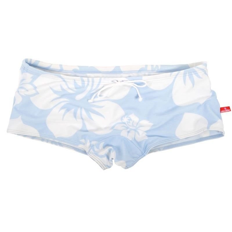 Men Fashion Drawstring Floral Printing Surf Swimwear