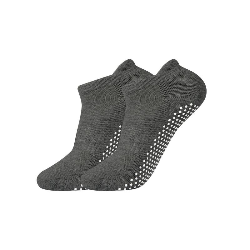 Professional Yoga Pilates Indoor Fitness Non-Slip Thickened Towel Bottom Floor Socks Ankle Socks Custom