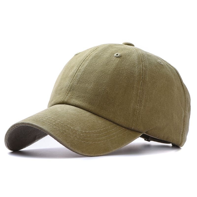 Custom Logo Unisex Solid Color Baseball Cap