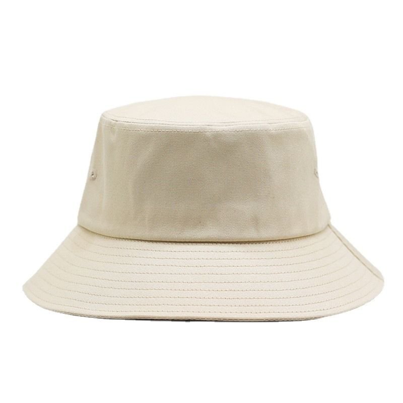 Solid Color Plus Size Sunshade Summer Men Women Big Basin Custom Bucket Hat