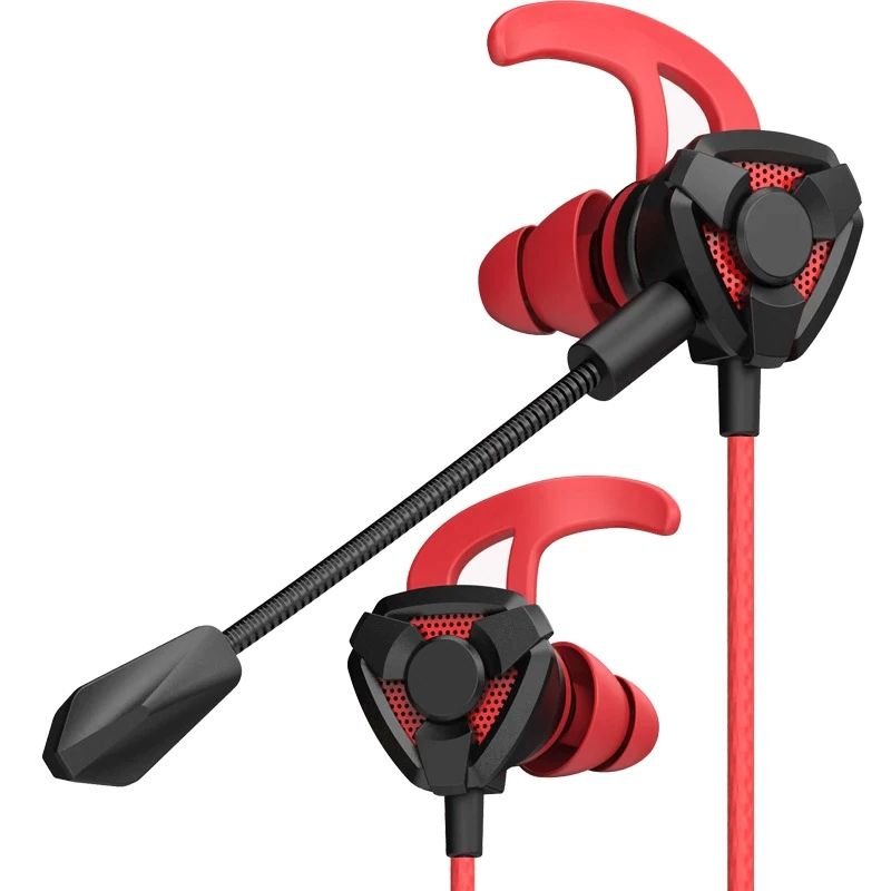 Game Wired Mic Bass Headphones