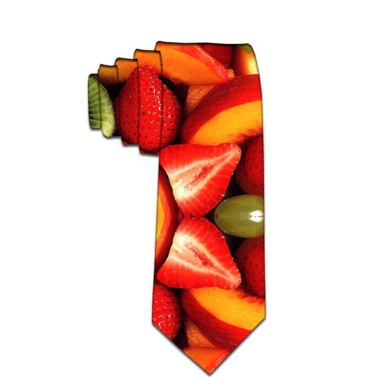 Men Fashion Cartoon Digital Printing Business Tie