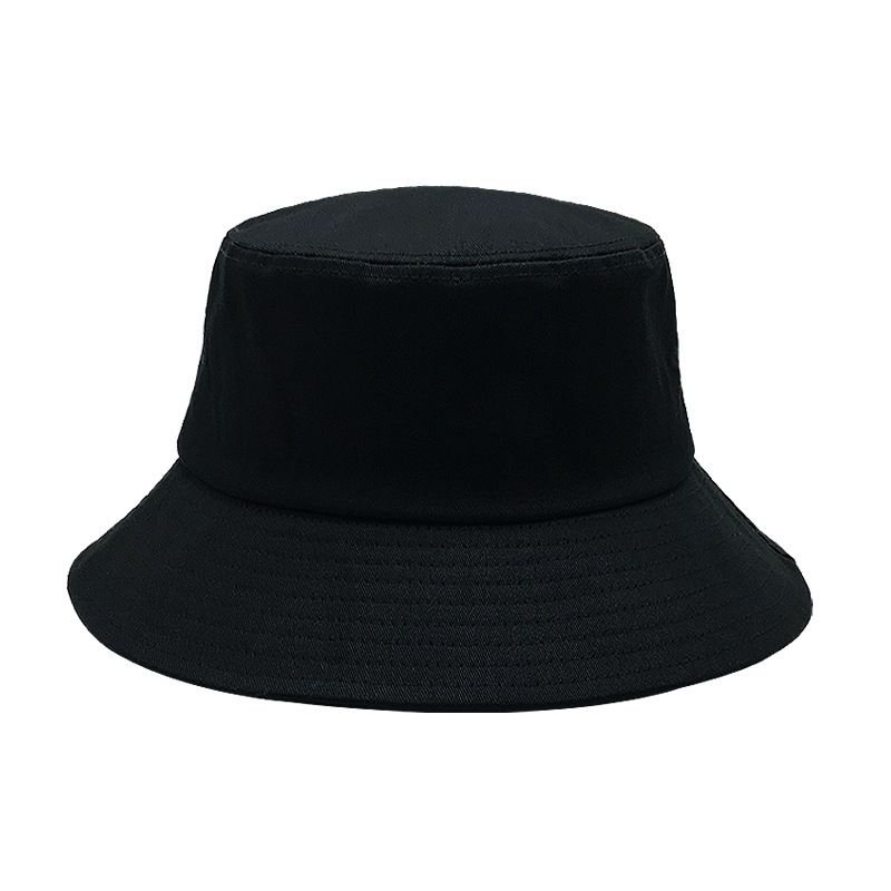 Solid Color Plus Size Sunshade Summer Men Women Big Basin Custom Bucket Hat