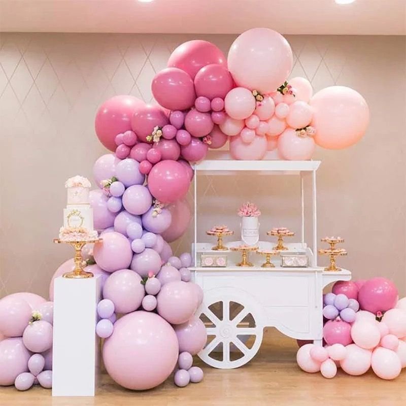 12 Inch Gold Long Sequins Confetti Balloon Set