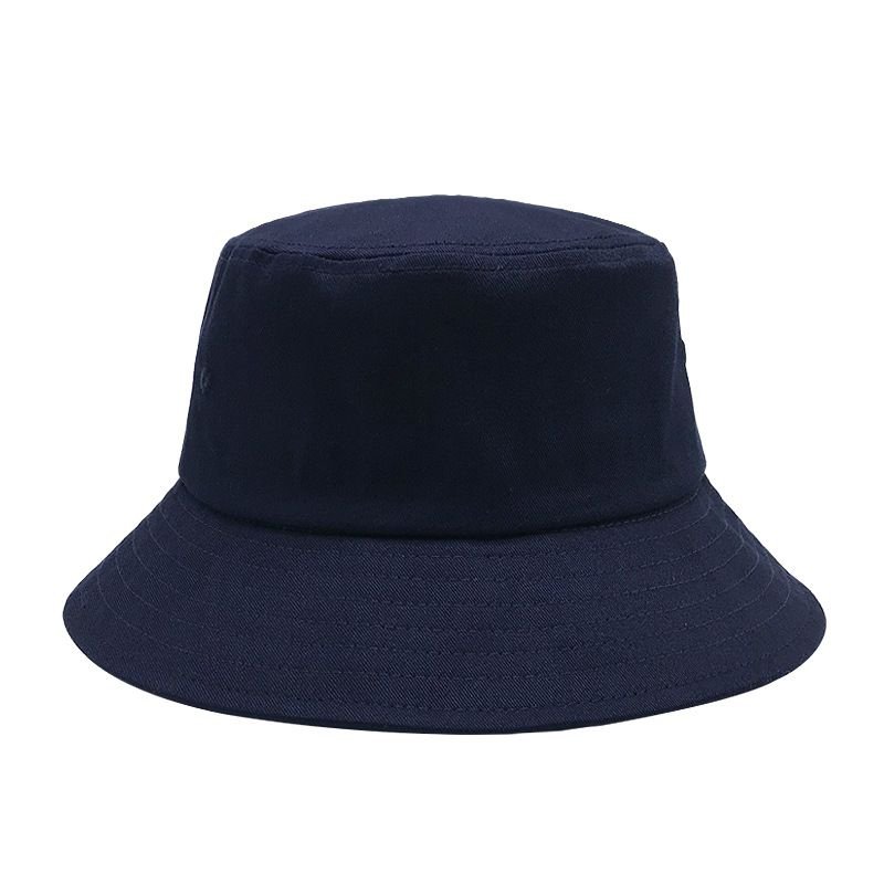 Solid Color Plus Size Sunshade Summer Men Women Big Basin Custom Bucket Hat