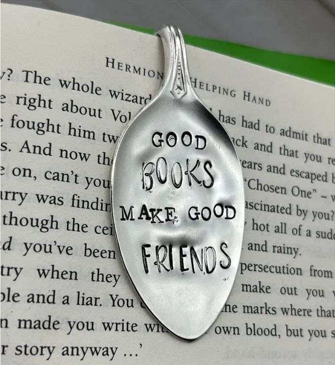 Simple Creative Funny Spoon Bookmark