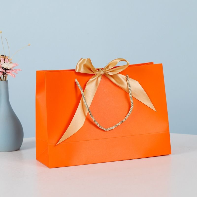 Simple Jewelry Clothing Bow Packaging Bag