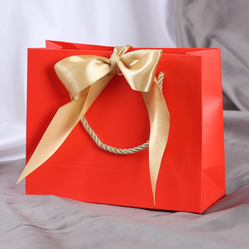 Simple Jewelry Clothing Bow Packaging Bag