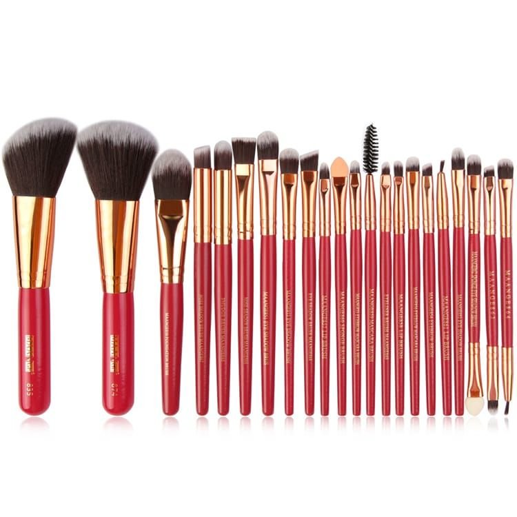 22pcs Blusher Eye Shadow Brushes Set Kit Make Up Brushes Set