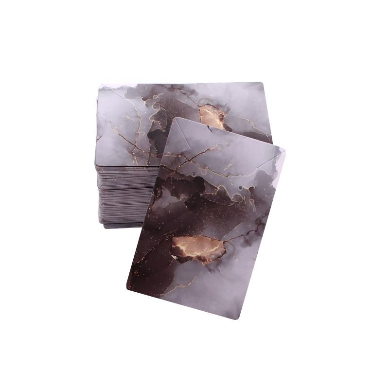 Earrings Necklace Display Cardboard Diy Handmade Packaging Paper Card