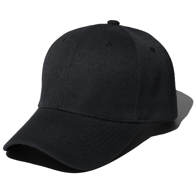Unisex Solid Color Custom Baseball Cap
