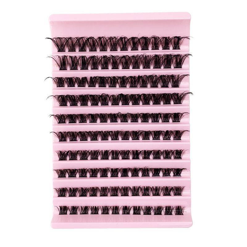 Women Simple Natural Curled Segmented False Eyelashes