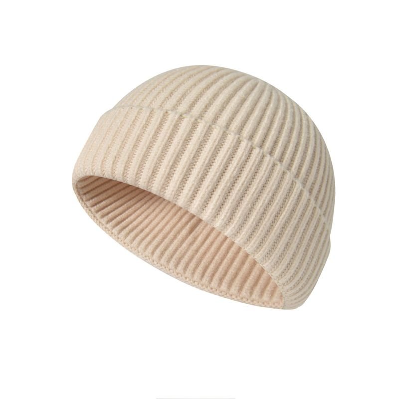Unisex Solid Color Custom Knit Hat