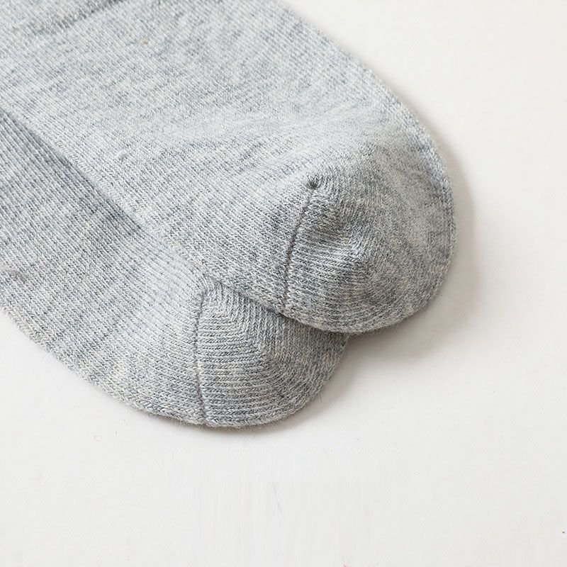 3-16 Years Old Student Sports Seamless Breathable Sweat-Absorbent Deodorant Quarter Socks Custom