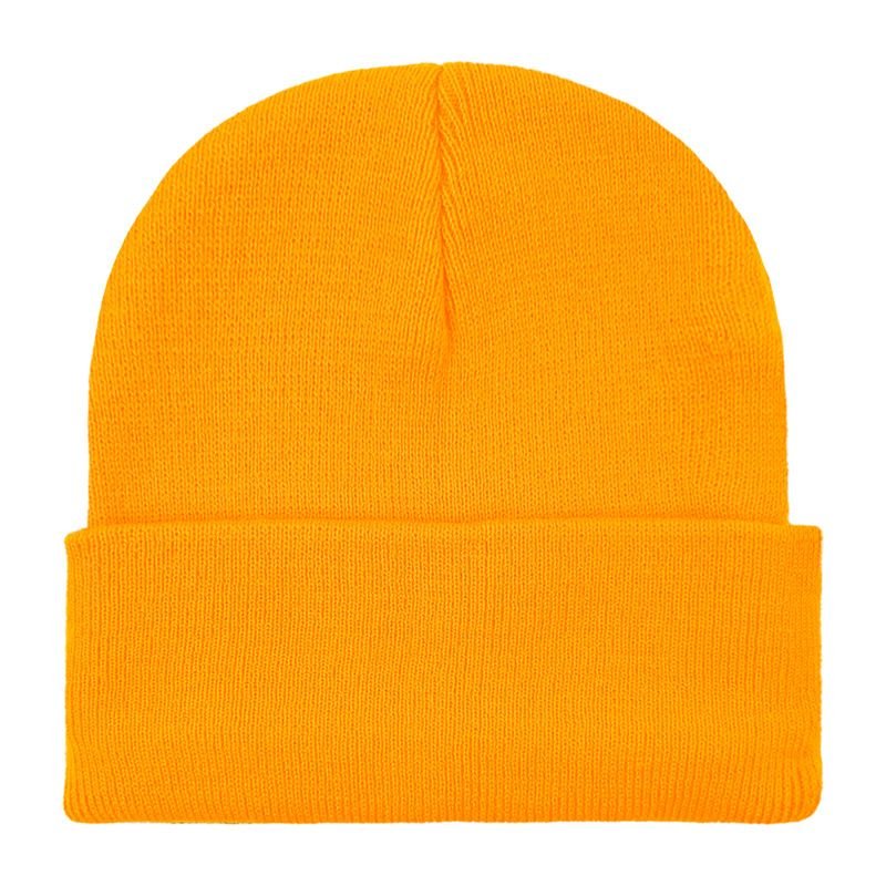 Unisex Solid Color Knitted Hat Custom