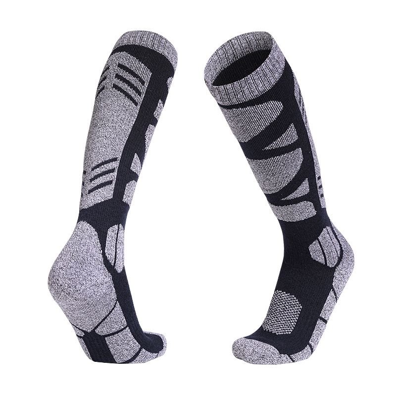Outdoor Men Sports Mountaineering Thickened Warm Sweat-Absorbent Ski Socks