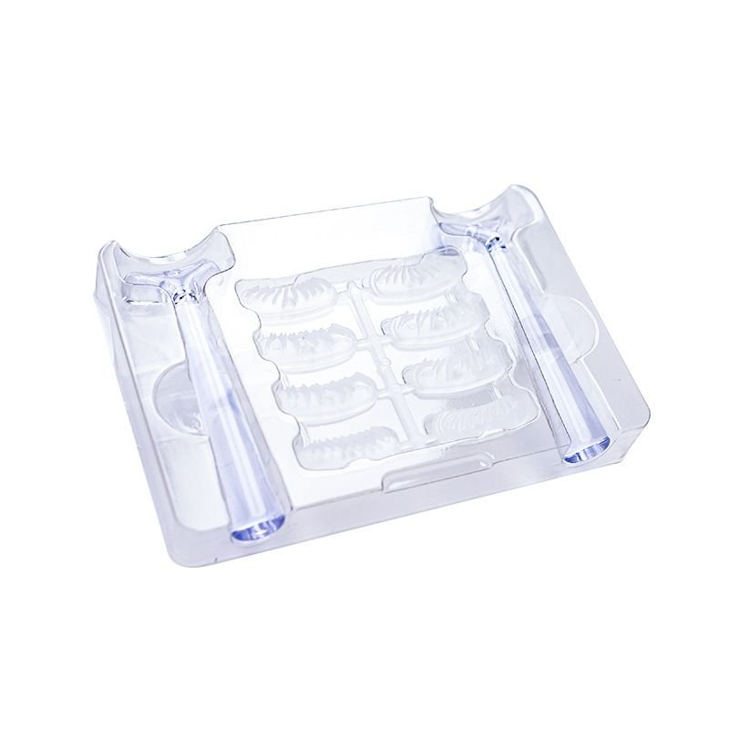 Simple Lower Eyelash Seal Inkpad Fake Eyelash Silicone Mold