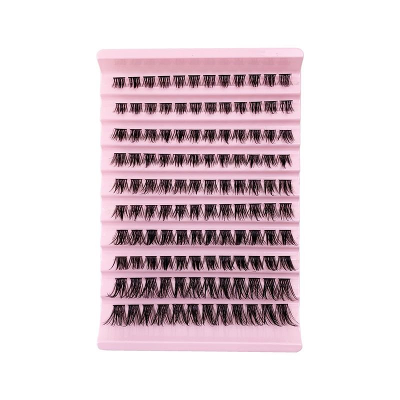 Women Simple Natural Curled Segmented False Eyelashes