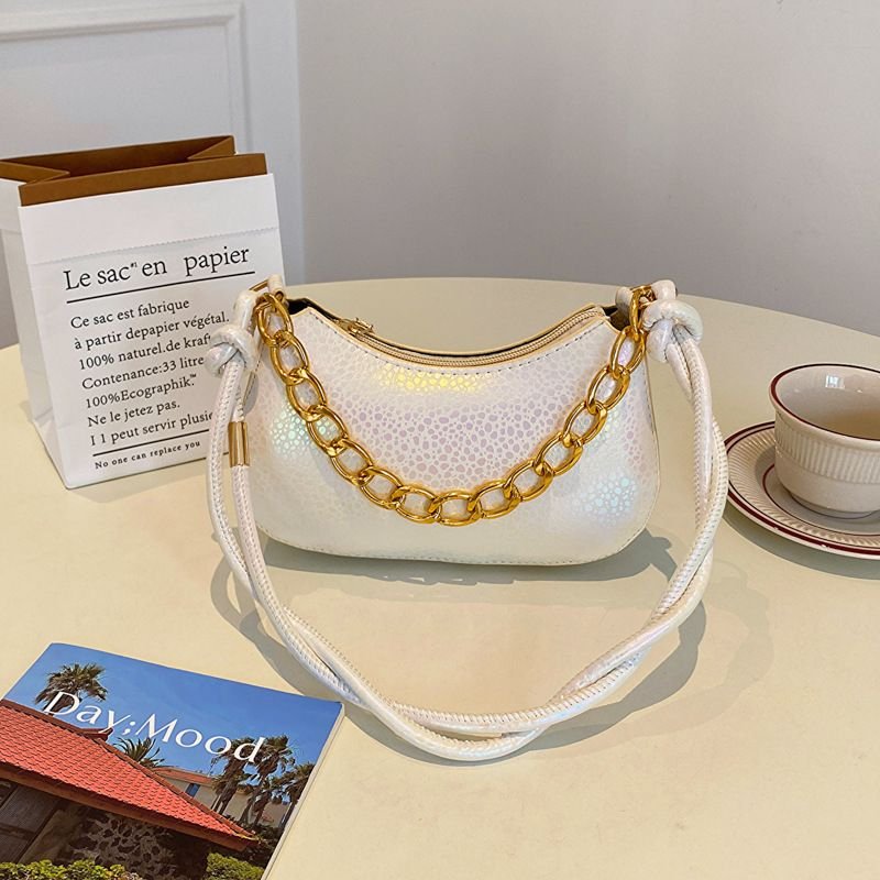 Fashion Multicolor Chain Shoulder Bag