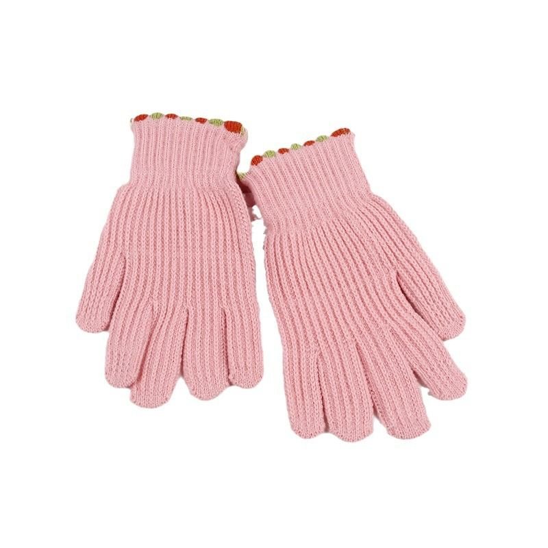 Autumn Winter Women Fashion Solid Color Touch Screen Warm Cold-Proof Gloves