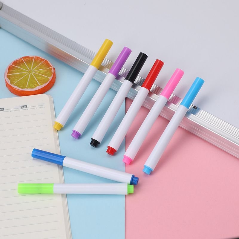 Water-Based Erasable Multicolor Whiteboard Pen For Children And Students Environmental Protection Painting