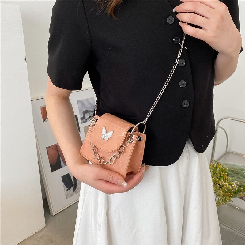Fashion Butterfly Chain Mini Messenger Bag