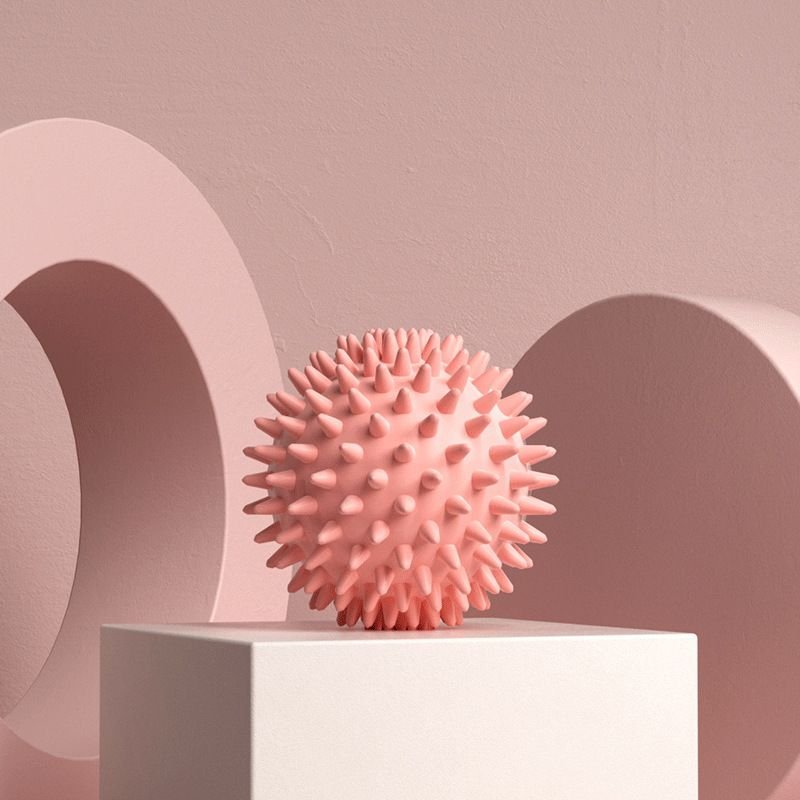 Yoga Exercise Fitness Muscle Relaxation Leg Plantar Meridian Hedgehog Massage Ball