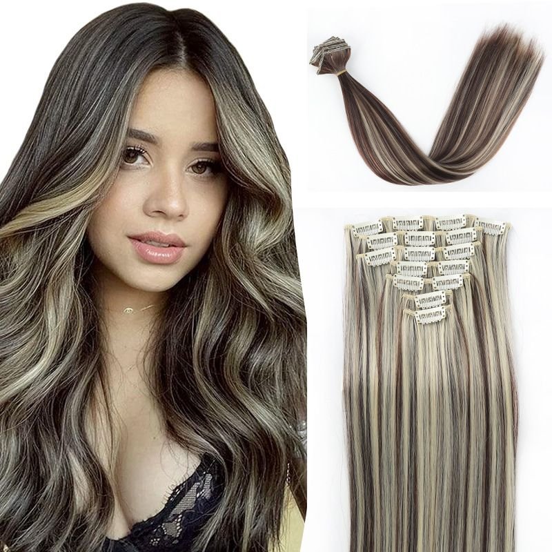 Women Fashion Long Straight Hair Wig Hair Twig