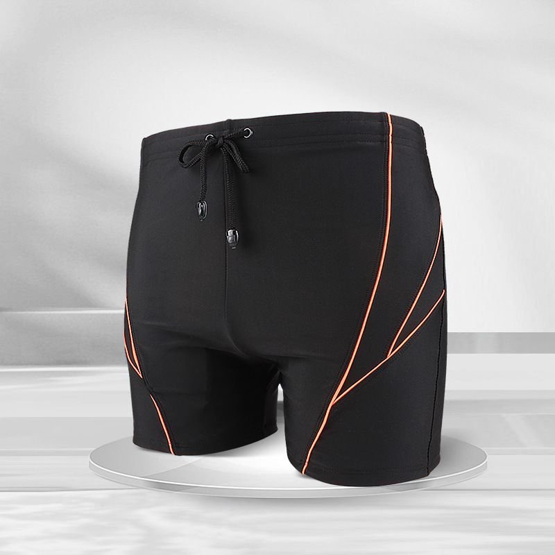 Men Adult Quick-Drying Swimming Trunks Summer Loose Large Size Shorts