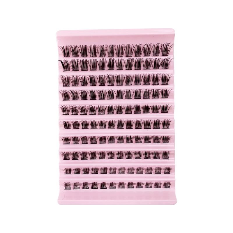 Women Simple Natural Curled Segmented False Eyelashes