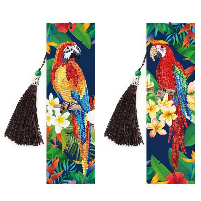Fashion Bright Diamond Special-Shaped Handmade DIY 5D Diamond Painting Bookmark