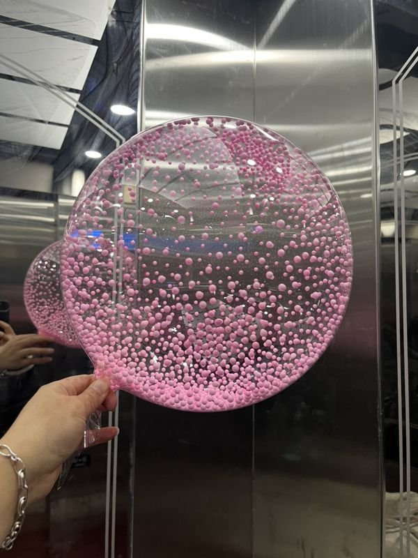 18 Inch Creative Foam Feather Sequins Wave Ball Holiday Party Venue Decoration
