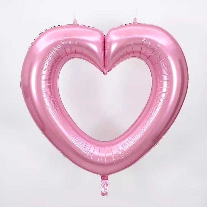 40 Inch Hollow Big Love Heart Aluminum Balloon Valentine'S Day Decoration Balloon