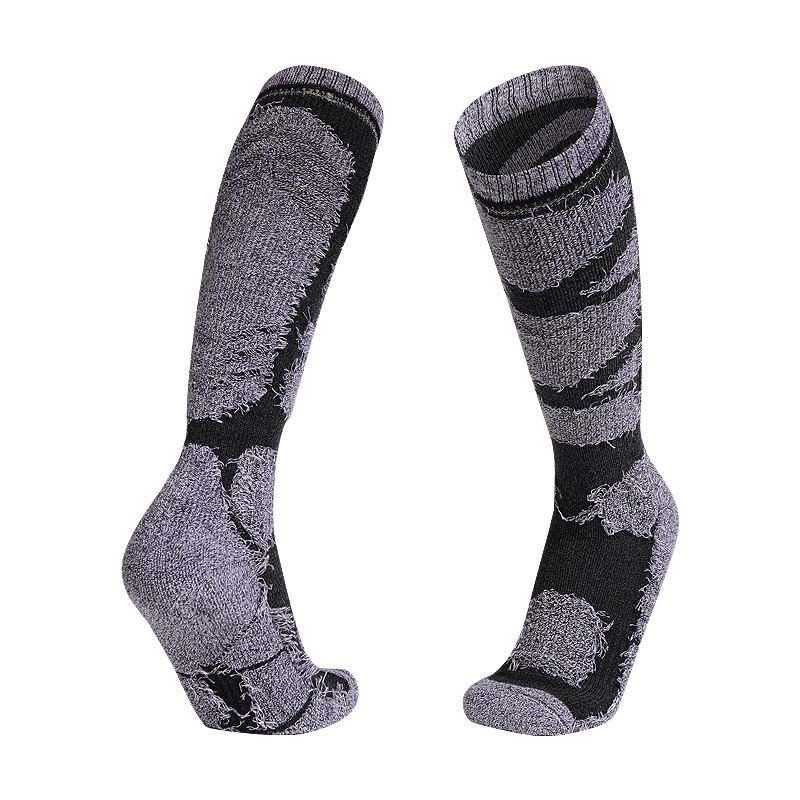 Outdoor Men Sports Mountaineering Thickened Warm Sweat-Absorbent Ski Socks