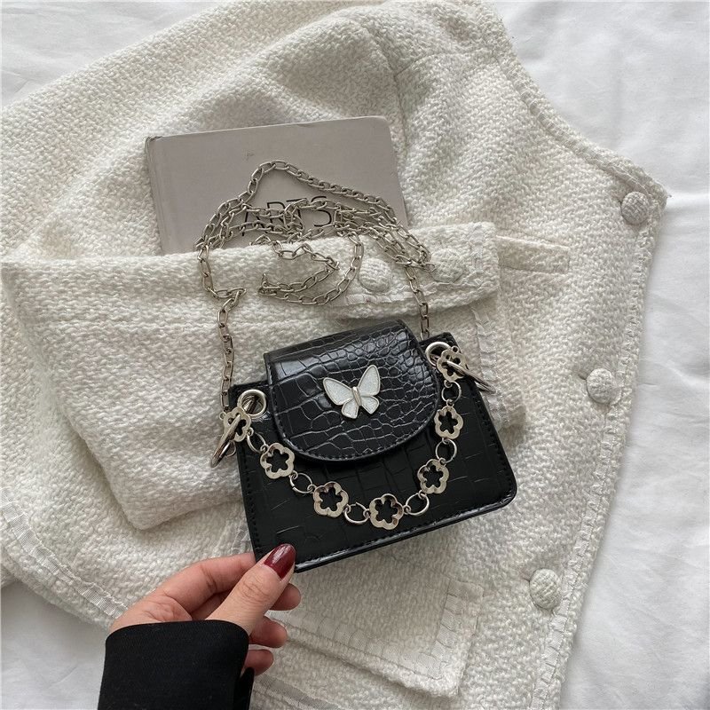 Fashion Butterfly Chain Mini Messenger Bag