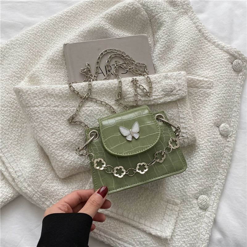 Fashion Butterfly Chain Mini Messenger Bag