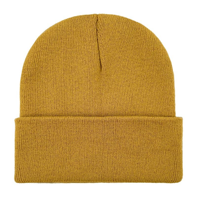 Unisex Solid Color Knitted Hat Custom