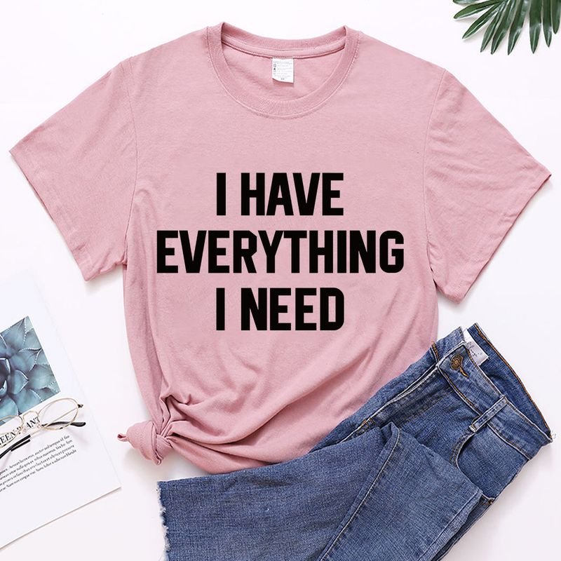 Valentine Day Fashion Casual Letter Slogan Print Round Neck Short Sleeve Couple T-Shirt