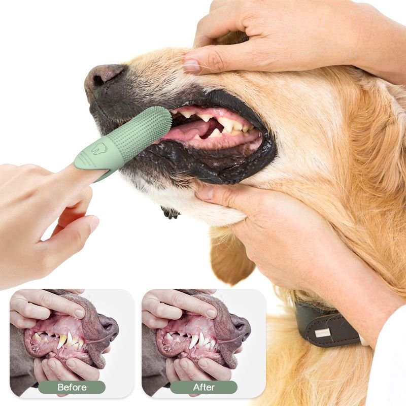 Pet Toothbrush Finger Teeth Care