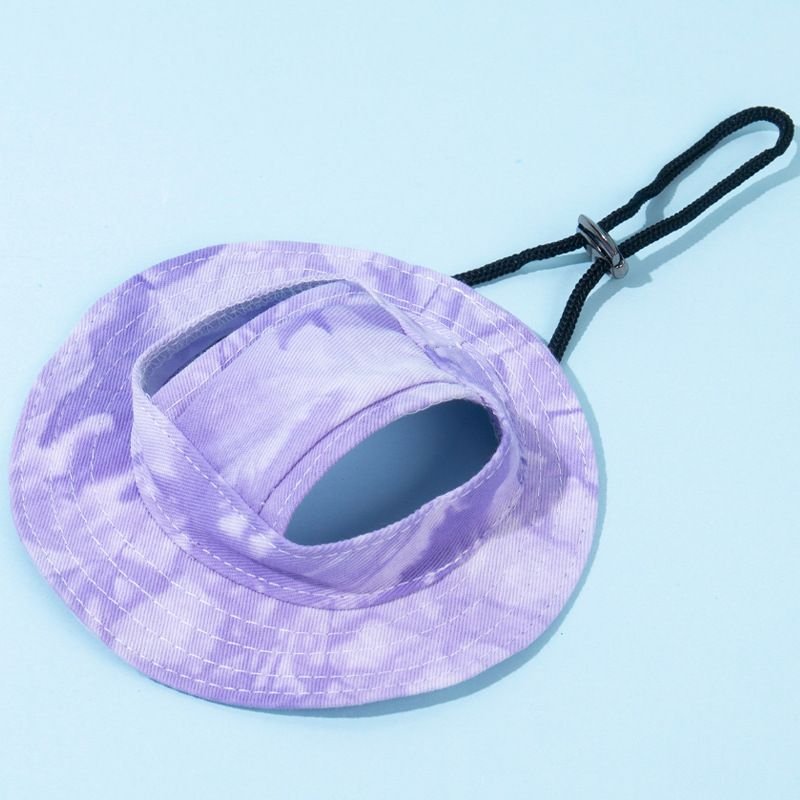 Pet Supplies Adjustable Sunshade Anti-Dew Ears Dog Cat Hat
