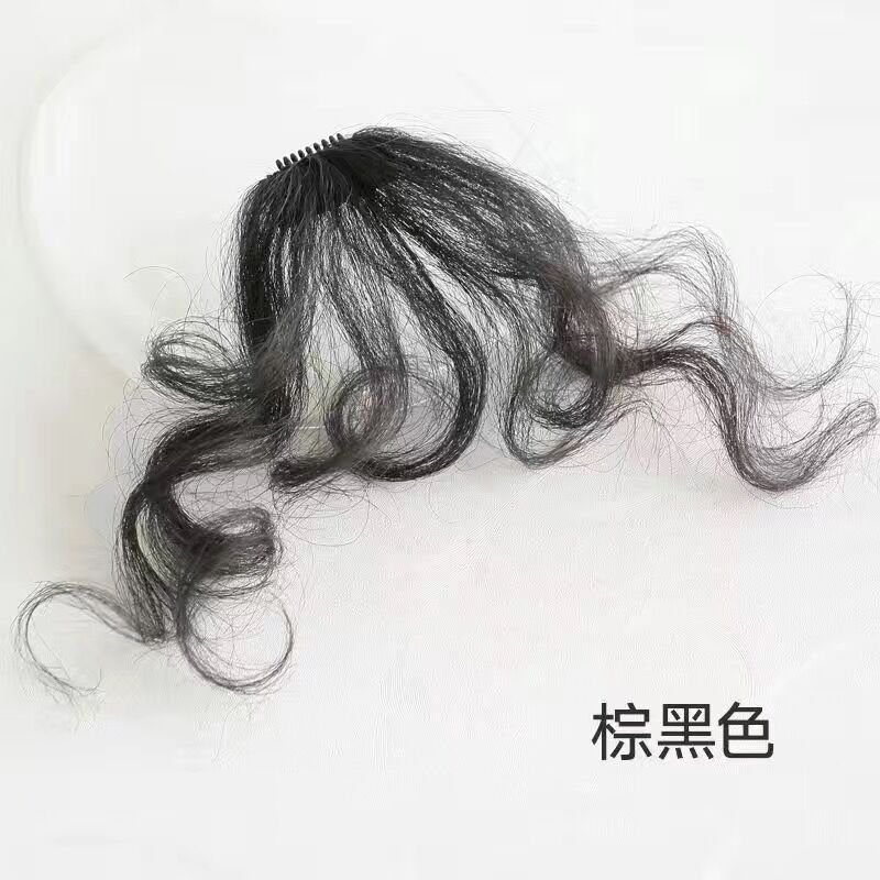 Wig Bangs Women Natural High Temperature Silk Hairpiece