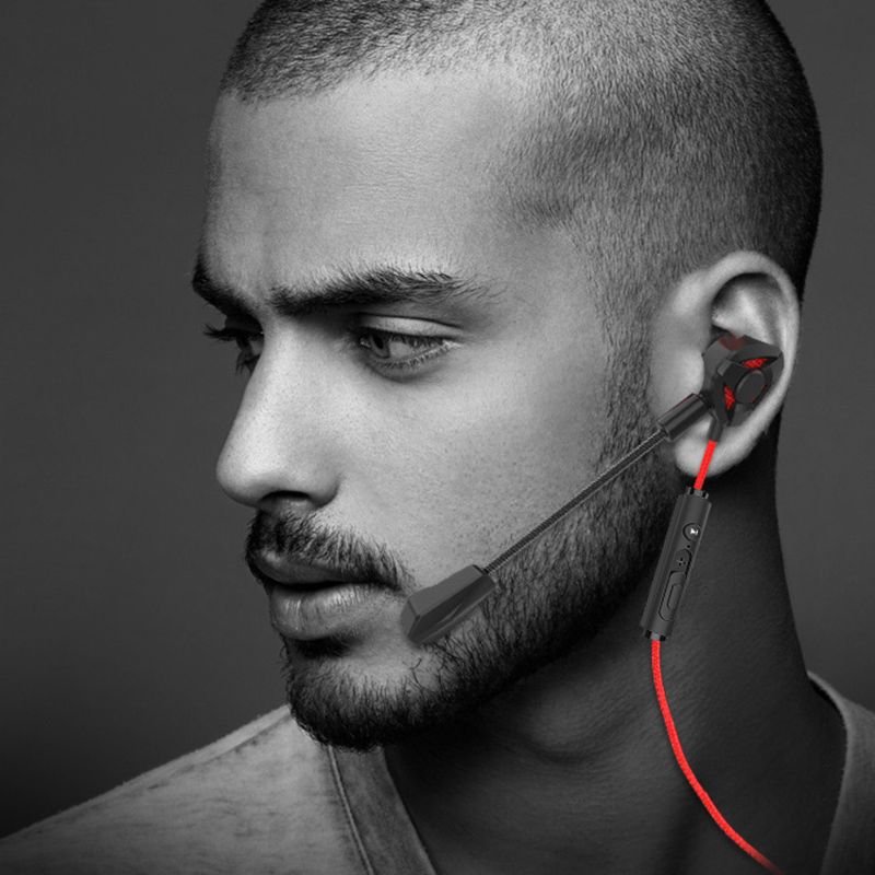 Game Wired Mic Bass Headphones