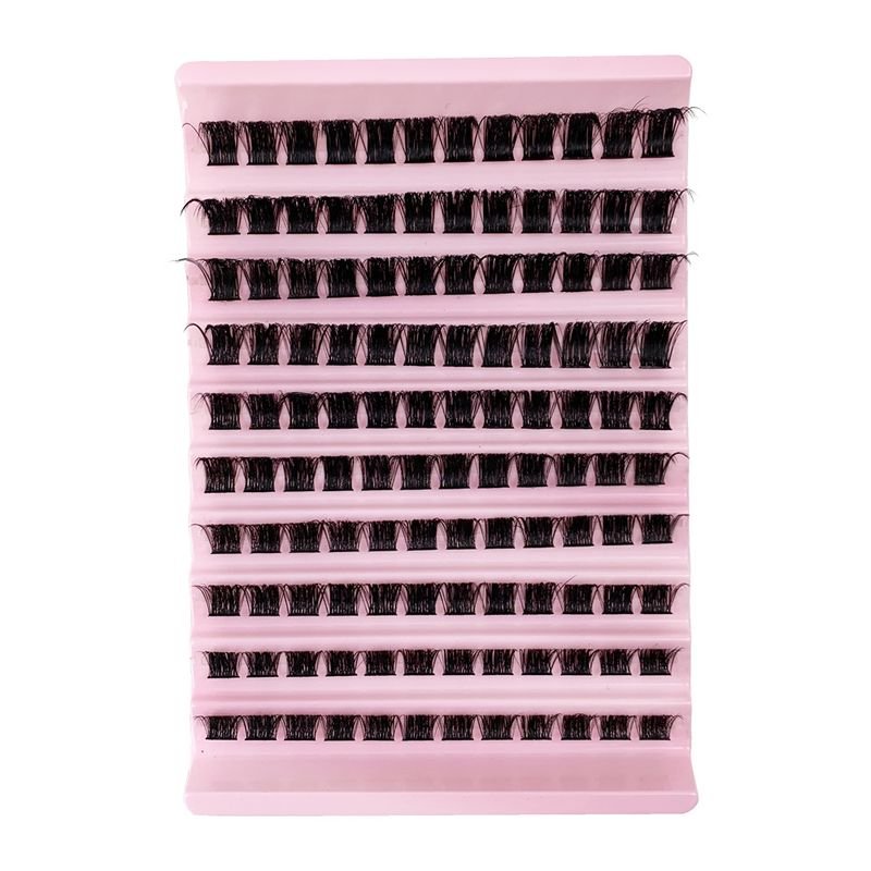 Women Simple Natural Curled Segmented False Eyelashes