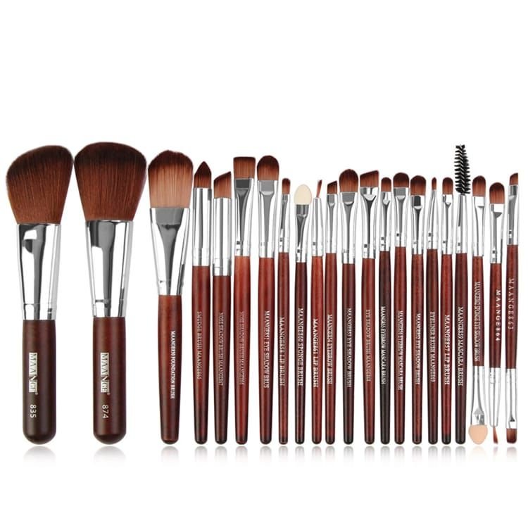 22pcs Blusher Eye Shadow Brushes Set Kit Make Up Brushes Set
