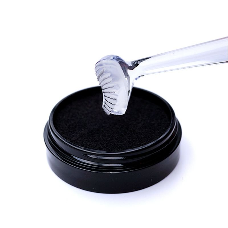 Simple Lower Eyelash Seal Inkpad Fake Eyelash Silicone Mold