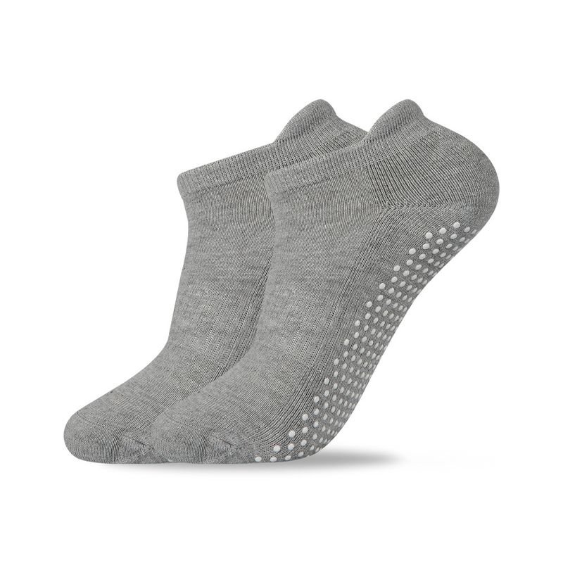 Professional Yoga Pilates Indoor Fitness Non-Slip Thickened Towel Bottom Floor Socks Ankle Socks Custom