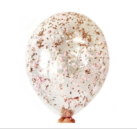 12-Inch Fragments Of Paper Sequins Balloon Party Scene Atmosphere Decoration Props 100-Bag