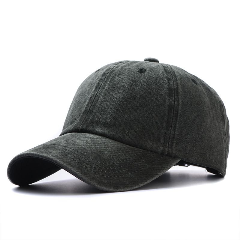Custom Logo Unisex Solid Color Baseball Cap